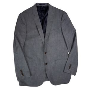 J. Crew NWT Men's Ludlow Traveler Slim-fit Suit Jacket Italian Wool Gray Sz 40R